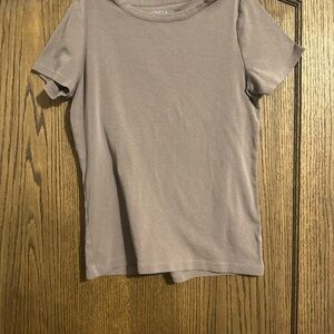 Jones & Co Light Brown Short Sleeve Tee